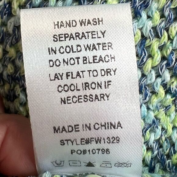 Fate Distressed Sweater Women’s S-L Oversized Cropped - Picture 6 of 7